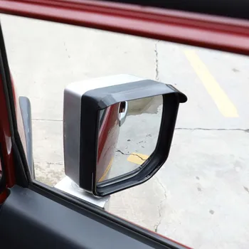 Auto Bočné Spätné Zrkadlo Kryt Dážď Obočie Rám Orezania Ochranné Vonkajšie Úpravy Na Toyota FJ Cruiser 07-21 Príslušenstvo