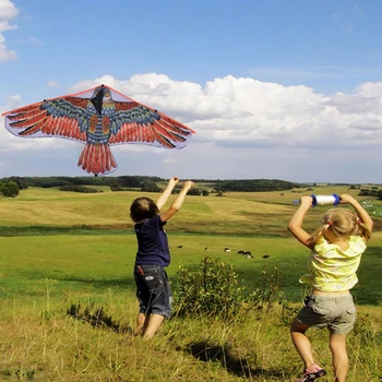 1 ks Lietania Hawk Strašiak Záhrada Vták Dvore Kite Scarer Domáce Dekorácie Vrana Repeller Eagle Kite Demontáž Draka