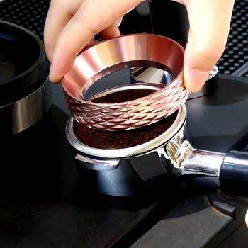 Magnetické Kávy Tamper 51 54 58mm Dávkovanie Krúžok Varenia Misy Kávy Barista Prášok Nástroje Espresso Kávy Filter Tamper Lievik