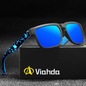 Viahda Nové Polarizované slnečné Okuliare Mužov v Pohode Cestovať Slnečné Okuliare Kvalitné Okuliare Gafas S box