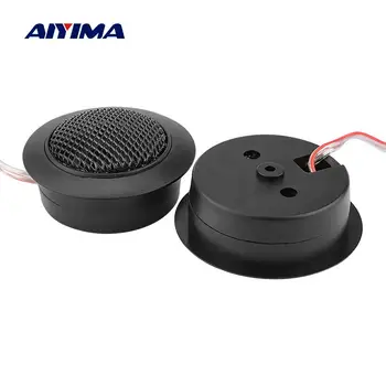 AIYIMA 2 ks 1.5 Palca Dome Hodváb Film Reproduktor, Audio Reproduktory Ovládač 4 Ohm 30W Mini Reproduktor, Treble DIY Auto ozvučenie Reproduktor