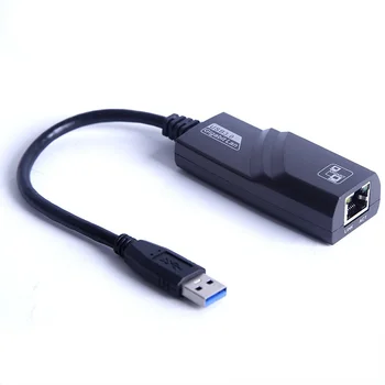 USB Ethernet USB 3.0 2.0 RJ45 10/100/1000Mbps Gigabit Adapter na Notebook PC Android TV Set-top-Sieťovú Kartu USB, Lan