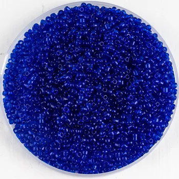 Kráľovská modrá 2 mm voľné české korálky sklenené korálky šperky čo náramok, náušnice, korále HOBBY ručné materiálov