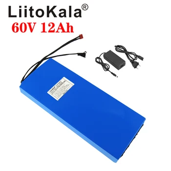 LiitoKala 60V klince batérie 60V 12Ah lítium-iónová batéria, elektrický bicykel, batéria 60V 3000W elektrický skúter batérie