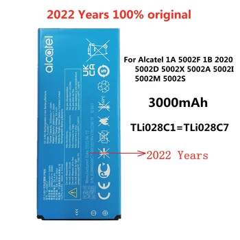 2022 Nové Originálne Batérie TLi028C1 TLi028C7 3000mAh Pre Alcatel 1A 5002F 1B 2020 5002D 5002X 5002A 5002I 5002M 5002S Batérie