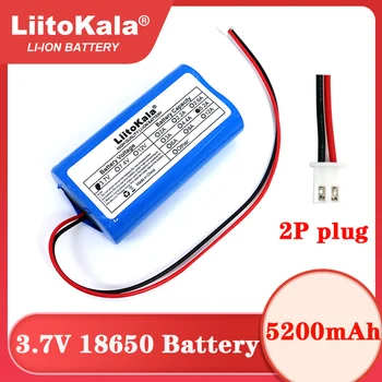 3,7 V Lítia 18650 Batériu 1S 3000mAh 5200mAh Rybárske LED Svetlo Bluetooth Reproduktor 4.2 V Núdzových DIY batérie s PCB