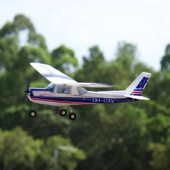 MinimumRC Modrá Cessna152 360 mm rozpätie krídel 3 Kanál Tréner Pevné krídlo RC Lietadlo Vonkajšie Hračky Pre Deti detský Dary