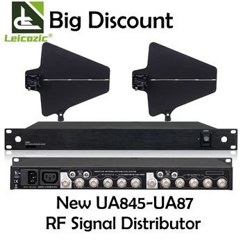 Leicozic RF Signál Distribútor Anténny Distribučný Systém UA845-U87 Bezdrôtový Mikrofón 5 Kanál Signálu Zosilňovač, Booster