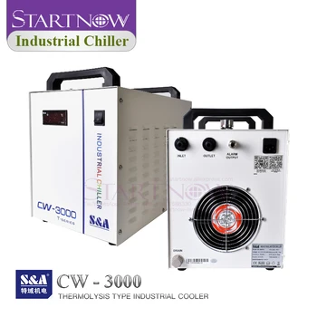 S&A Priemyselnej Vody Chladenie CW3000 Na 110V 220V Laserový Rezací Stroj CO2 Laserové Trubice Chladenie CNC Vretena CW-3000 Náhradných Dielov