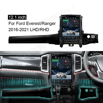 Android 11 autorádia Multimediálny Prehrávač Pre Ford Ranger Everest 2016 - 2021 Dotykový Displej GPS Navigácie Auto Auto Stereo Vedúci Jednotky