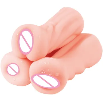 Muž Masturbator Pohár 3D Realistické Vagíny Análny Úst Tesnej Mačička Silikónové Masturbácia Pohár Sexuálne Hračky Pre Dospelých Mužov Sexuálne Produkty