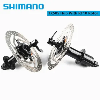 SHIMANO TX505 Hub A RT10 160mm Rotora 8 9 10 RÝCHLOSŤ Pre MTB Horský Bicykel Bicykel Center lock 32 Dieru Perličiek Kotúčové Brzdy Hub