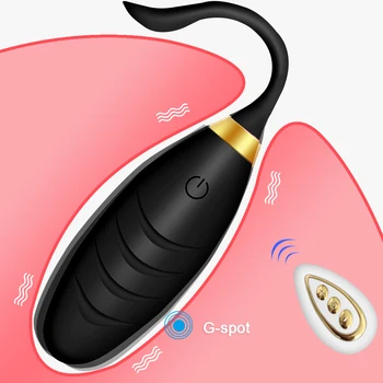 Bezdrôtové Vibrátor Diaľkové Ovládanie G-Spot Klitorisu Simulátor Vaginálne loptu Upozorňuje Láska Vajcia Masturbator Sexuálne Hračky Pre Dospelých Žien