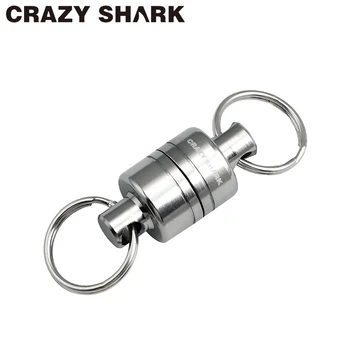 CrazyShark Magnetické Čisté Uvoľnenie Hliníkový plášť pre Fly Rybárske Náradie, Rybárske Držiteľ Silný Magnet max 7.7 lb/3.5 kg Príslušenstvo