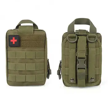 Molle Taktické Survival Kit Camping Núdzové Vybavenie Wild Dodávky Prežitie Nástroj Multi-funkčné Prvá Pomoc Kit Taktické Taška