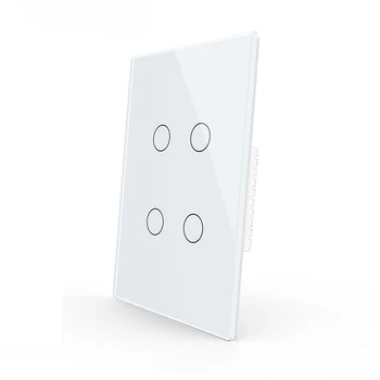 MEAKISS Zigbee Smart Switch APLIKÁCIU Diaľkové Ovládanie Alexa Domovská stránka Google Voice Control 1/2/3/4gang Stenu Smart Touch zapnutie svetla