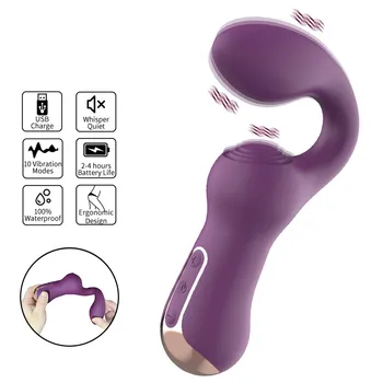 Ženy Vibrátor G-Spot Stimulácia Vaginálne Dildo Klitoris Masturbácia Stroj 360° Rotácia Výkonné Vibrácie Dospelých, Sexuálne Hračky