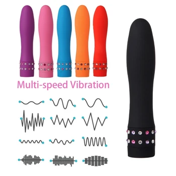 Farebné Multi Rýchlostné Vibračné Diamond Vibrátory Bullet Sex Produkty Vypnúť Vibrácie Skok Vajcia Vibrátor Dospelých, Sexuálne Hračky pre Ženy