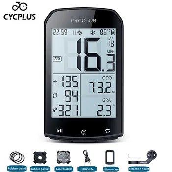 CYCPLUS M1 Požičovňa Počítačov GPS Bezdrôtový Tachometer Horský Bicykel Cestnej Cyclocomputer Rýchlomer Cyklistické Tempa srdcová frekvencia Snímača