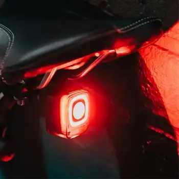 Smart Bicykel Zadné Svetlo Auto Brzdy Snímanie IPx6 Vodotesný LED USB Nabíjateľná Baterka Mountain Road Bike Príslušenstvo