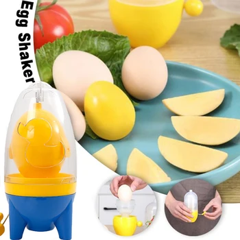 Nové Vaječný Žĺtok Shaker Gadget Ručné Miešanie Zlaté Rozšľaháme Vajcia Spin Mixér Stiring Maker Sťahovák Kuchyňa, Varenie, Pečenie Nástroje