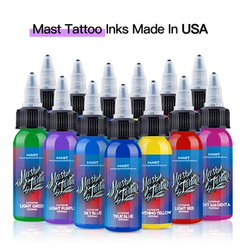 STOŽIAR 32 Farby 30ml Profesionálne Prírodných Rastlinných Tetovanie farby na Tetovanie Body Art Line Trvalého Pigmentu Bezpečné, netoxické Nové